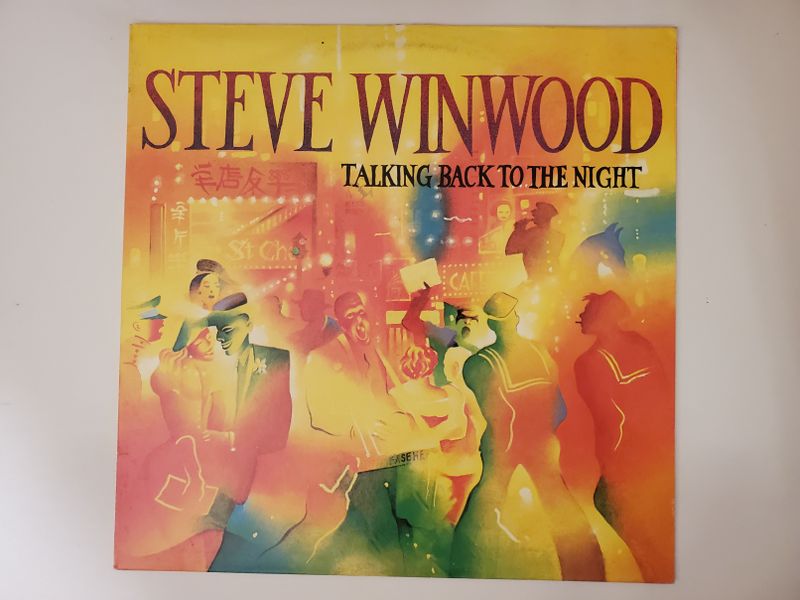 Steve Winwood Talking Back to the Night vinyl record